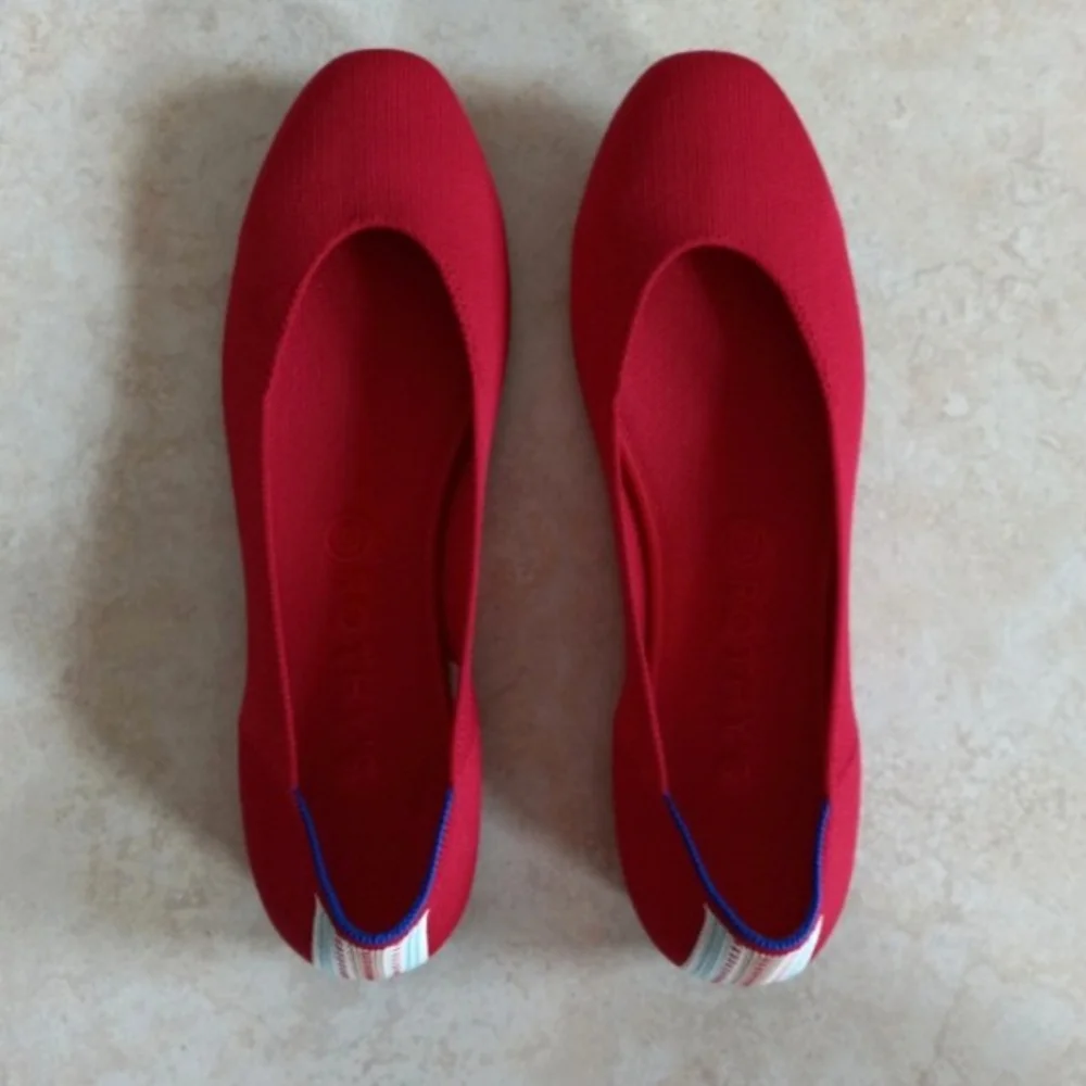 Rothy's The Square Cardinal Red 11US